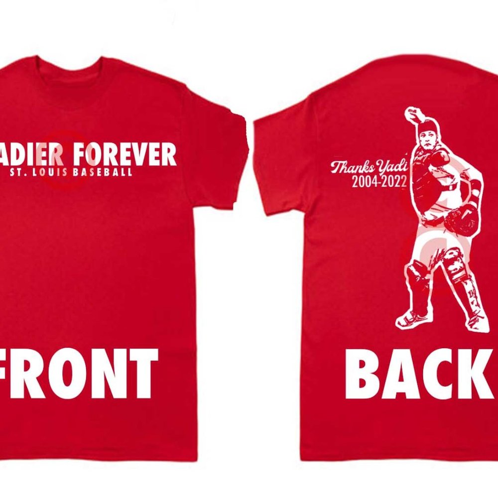 YADIER MOLINA FINAL SEASON ST LOUIS Baseball SHIRT